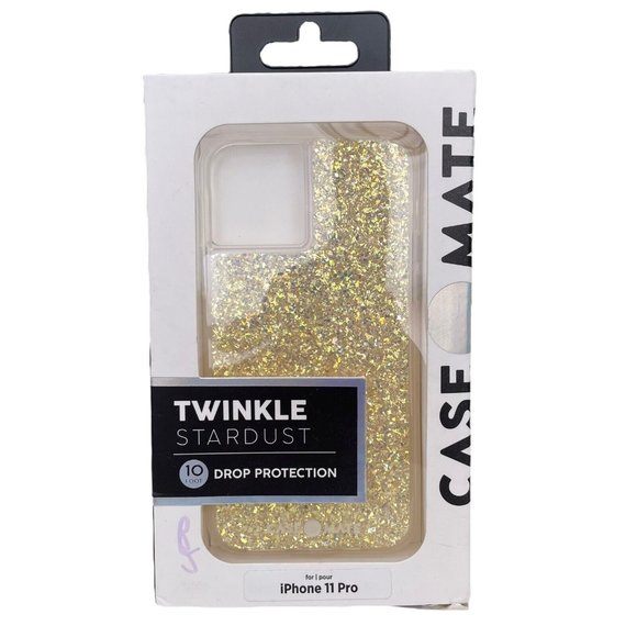 Case Mate Twinkle Series Case for Apple iPhone 11 Pro Stardust Clear Sparkly - Picture 1 of 6